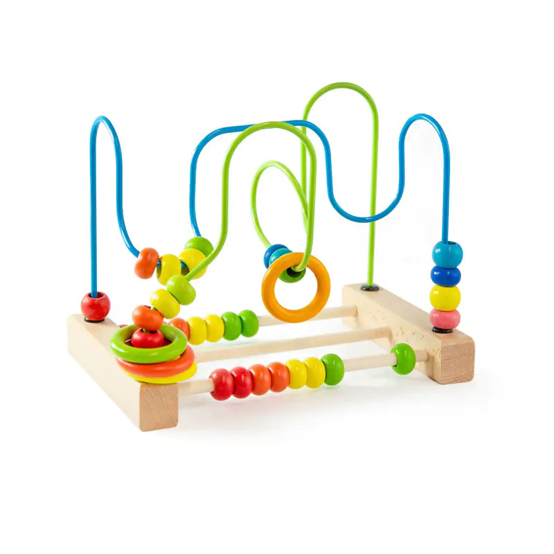 Дървена занимателна игра - Лабиринт