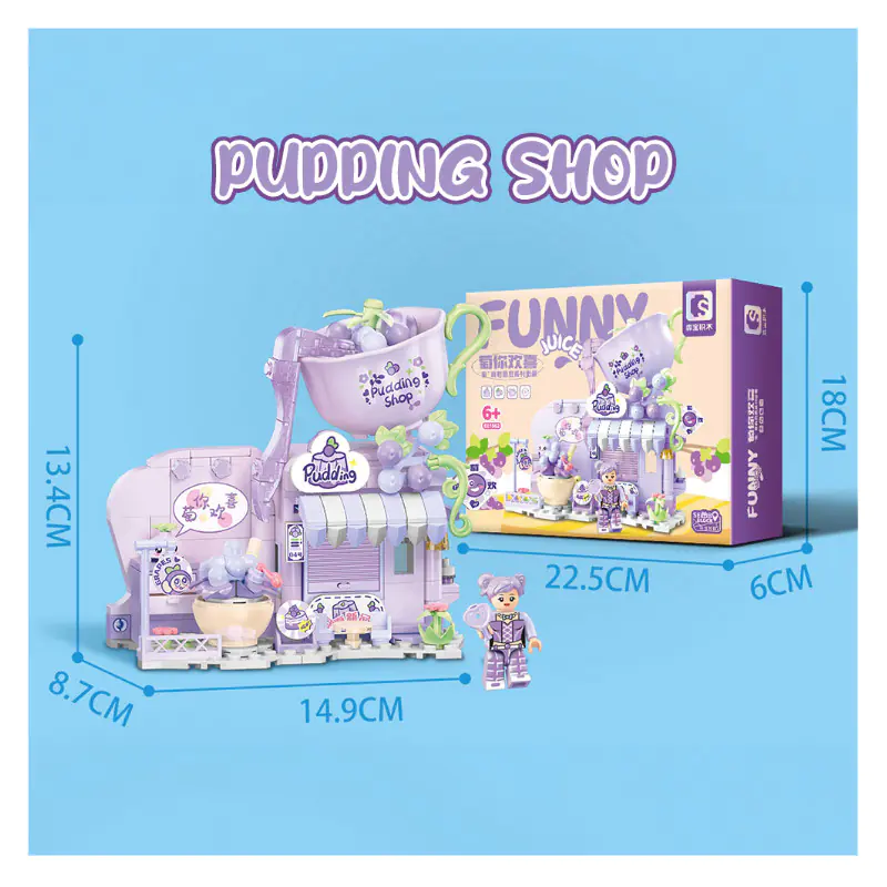 Детски Конструктор - Funny Juice Pudding Shop