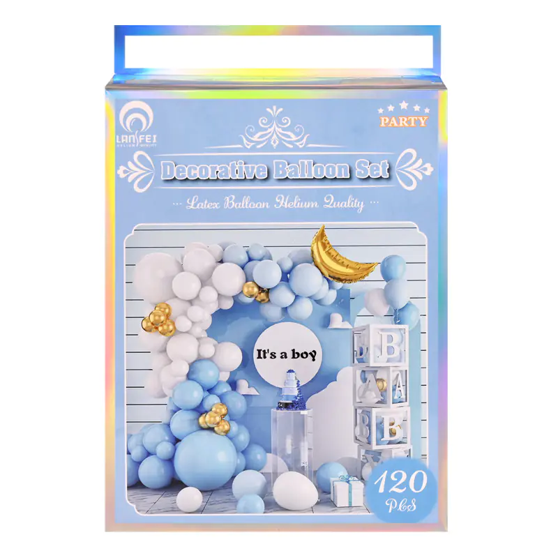 Комплект балони It's a boy за декорация на бебе момче