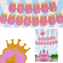 Парти надпис Happy Birthday за момиче