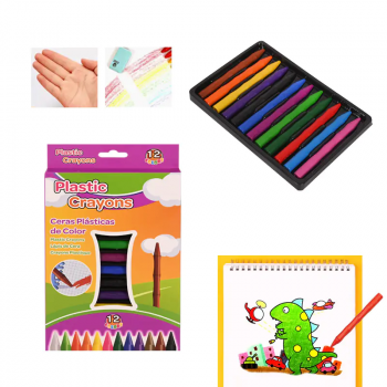 Восъчни пастели - 12 цвята