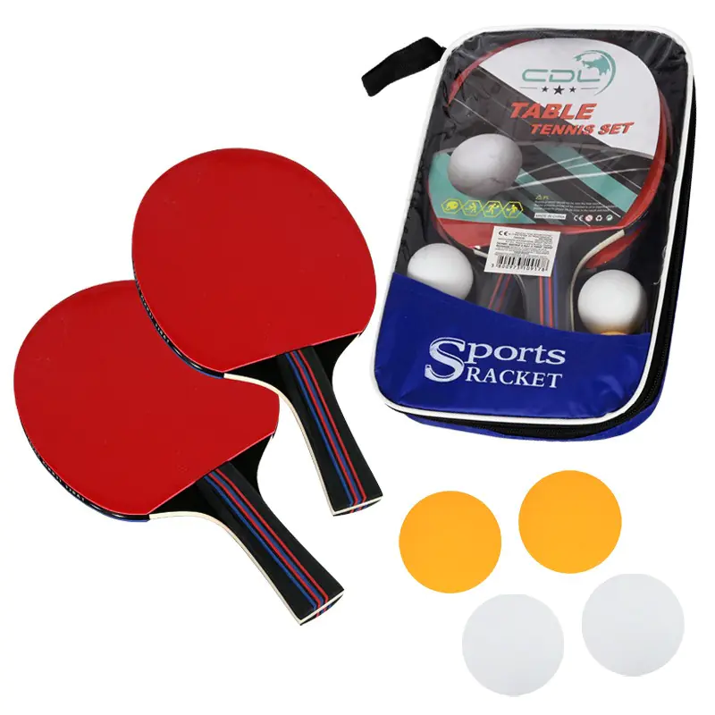 Тенис хилки и пинг-понг топчета в калъф