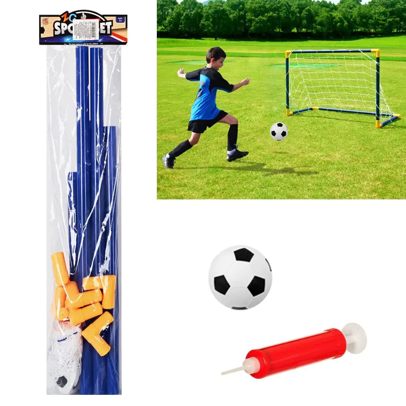 Футболна вратичка с топка и помпа