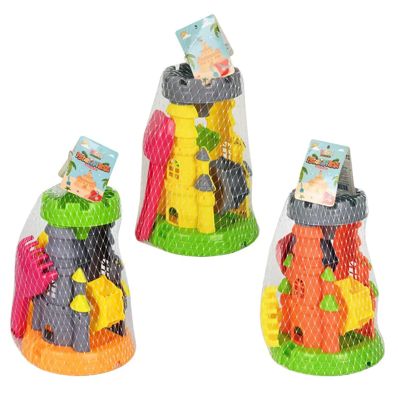 Комплект за пясък Замък с мелничка и аксесоари