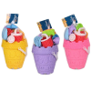 Комплект за пясък Замък с кофичка, лейка и аксесоари