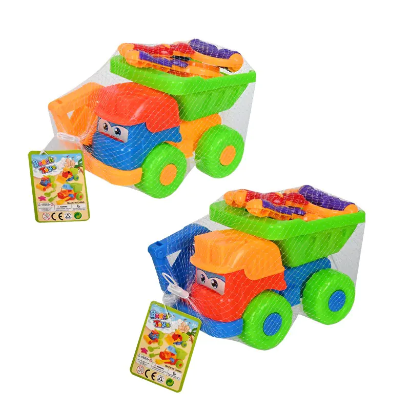 Комплект за пясък - Камионче Багер с аксесоари