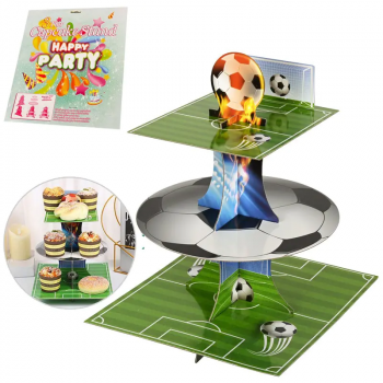 Стойка за сладкиши на три нива - Футбол