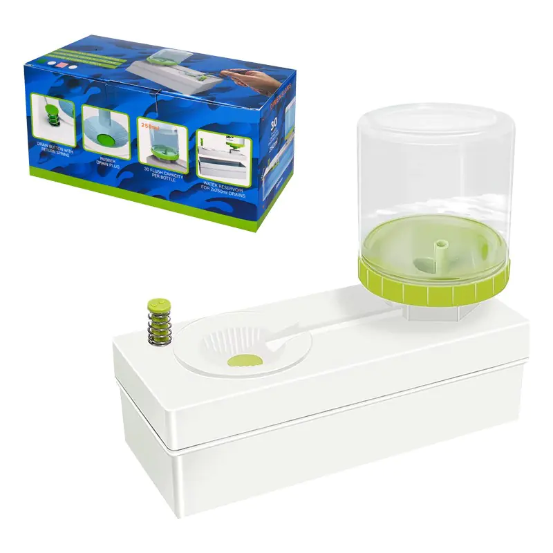 Контейнер за почистване на четки със система за оттичане на вода