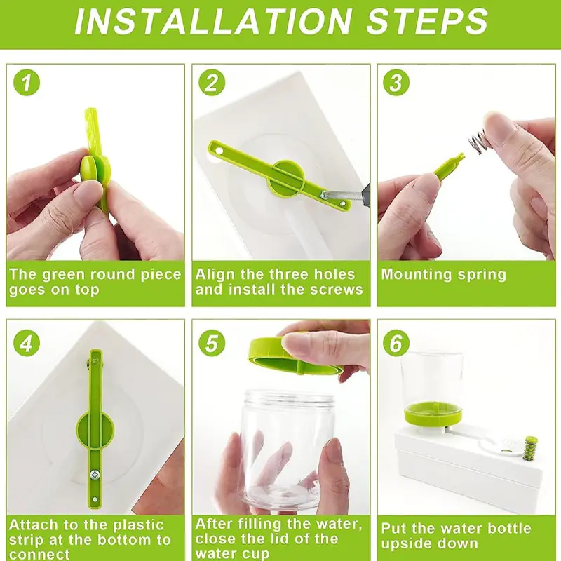 Контейнер за почистване на четки със система за оттичане на вода