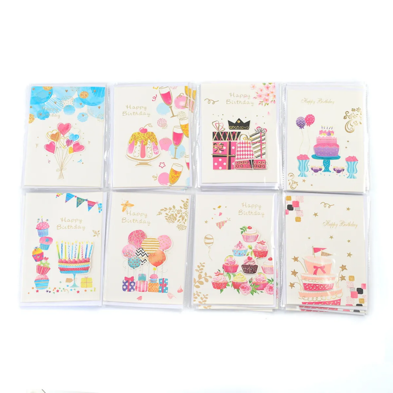 Поздравителна картичка с плик - Happy Birthday 