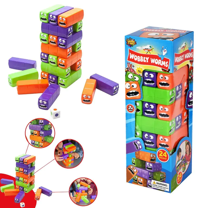 Занимателна детска игра Дженга