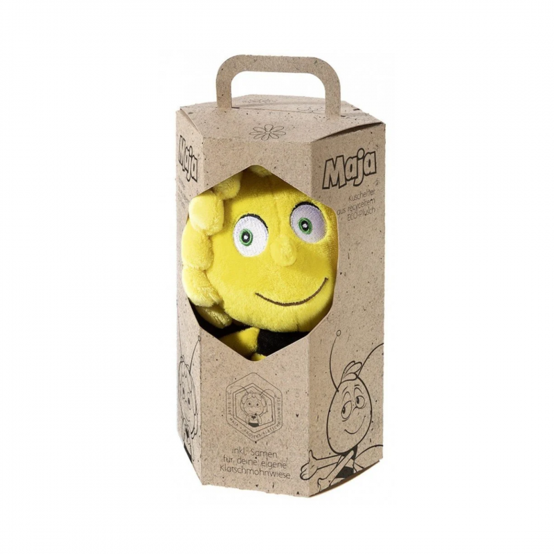 Мека играчка Пчеличката Мая в еко кутия, 20 см