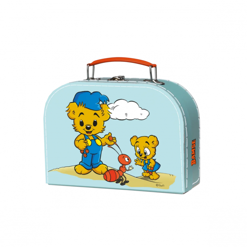 Куфарът на Бамзе, син, 25 см