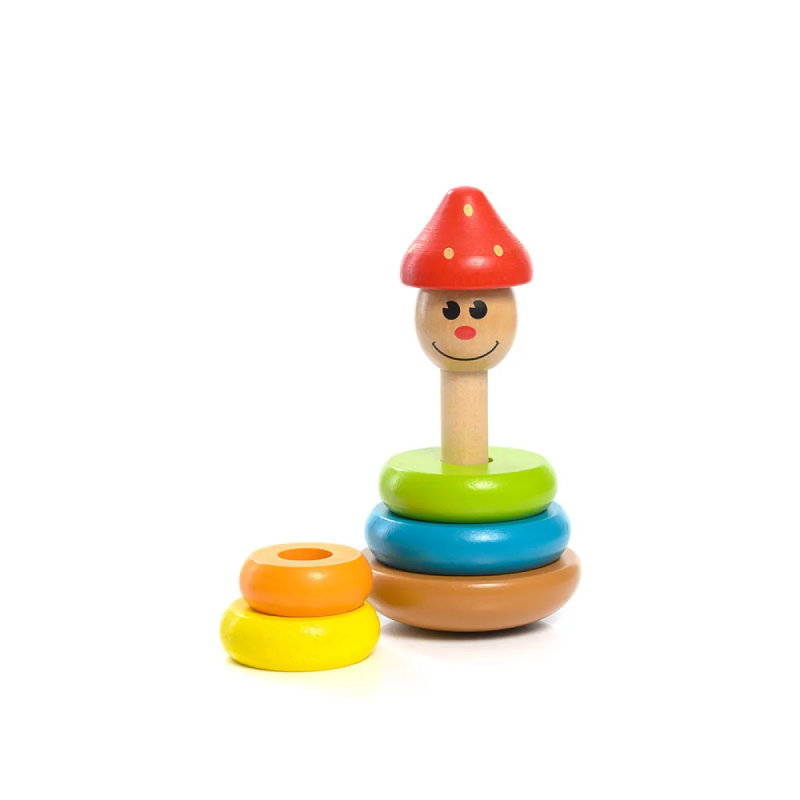 Дървена кула с рингове