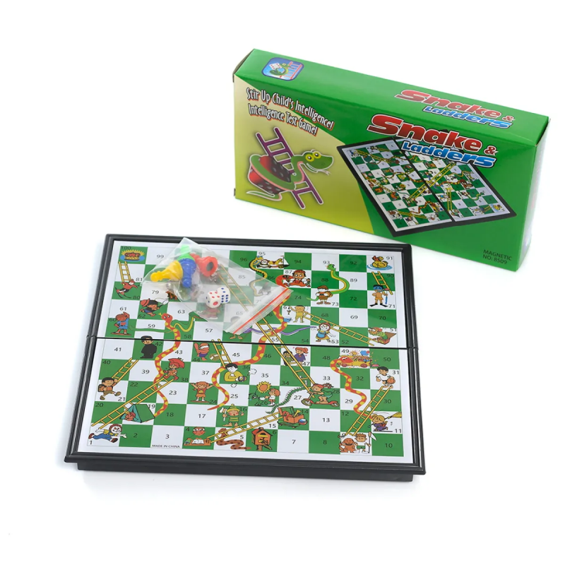 Занимателна игра Змии и стълби