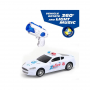 Полицейска кола с пистолет на батерии