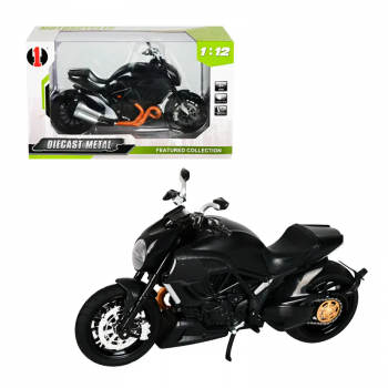 Мотор със светлини и звуци в черно