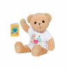 BABY Born Плюшено мече с бяла блузка, кафяво, 33 см