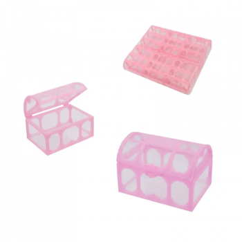 Сандъче с прозорчета в розово