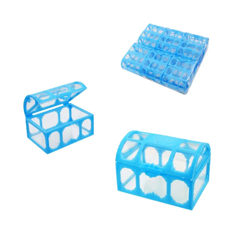 Сандъче с прозорчета в синьо