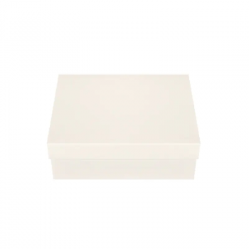 Правоъгълна кутия с капак в екрю