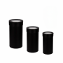 Подаръчна кутия Цилиндър 3 в 1 в черно
