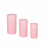 Подаръчна кутия Цилиндър 3 в 1 в розово