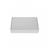 Подаръчна правоъгълна кутия с капак в бяло