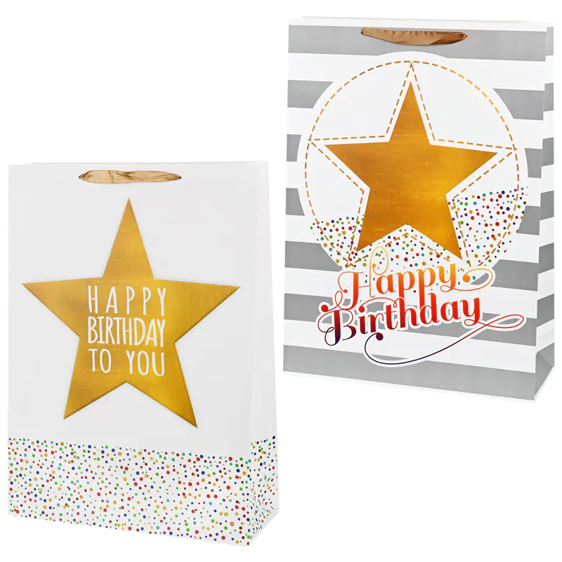 Подаръчна торбичка - Happy Birthday