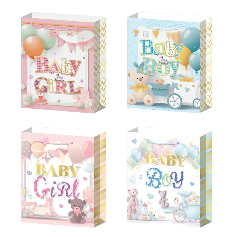 Подаръчна торбичка Baby Girl и Baby Boy