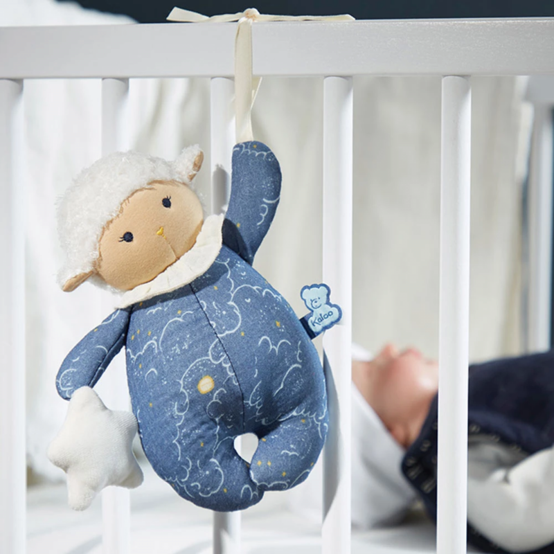 Успокояваща пътуваща овца Janod KALOO, 20 см