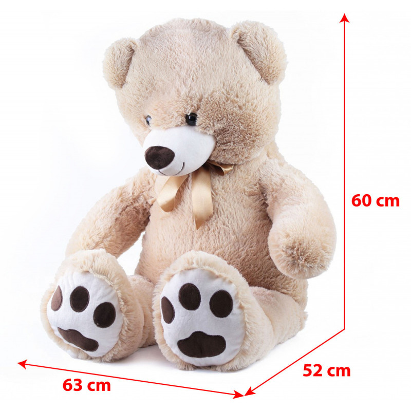 Плюшено мече Фидо, светло кафяво, 100 см