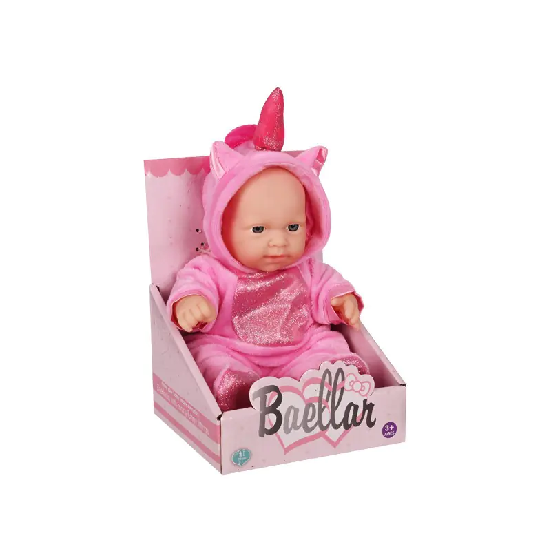 Бебе с розов костюм на Еднорог