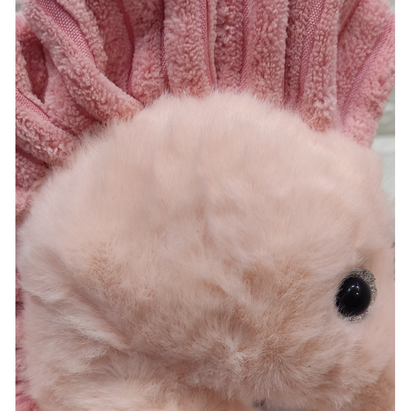 Плюшено морско конче в розово, 25 см 