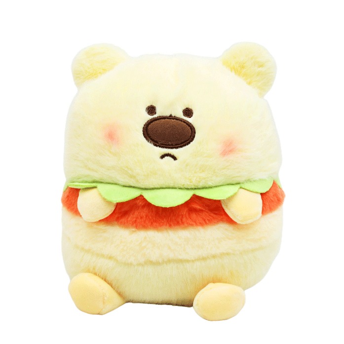 Плюшено мече - бургер, 20 см