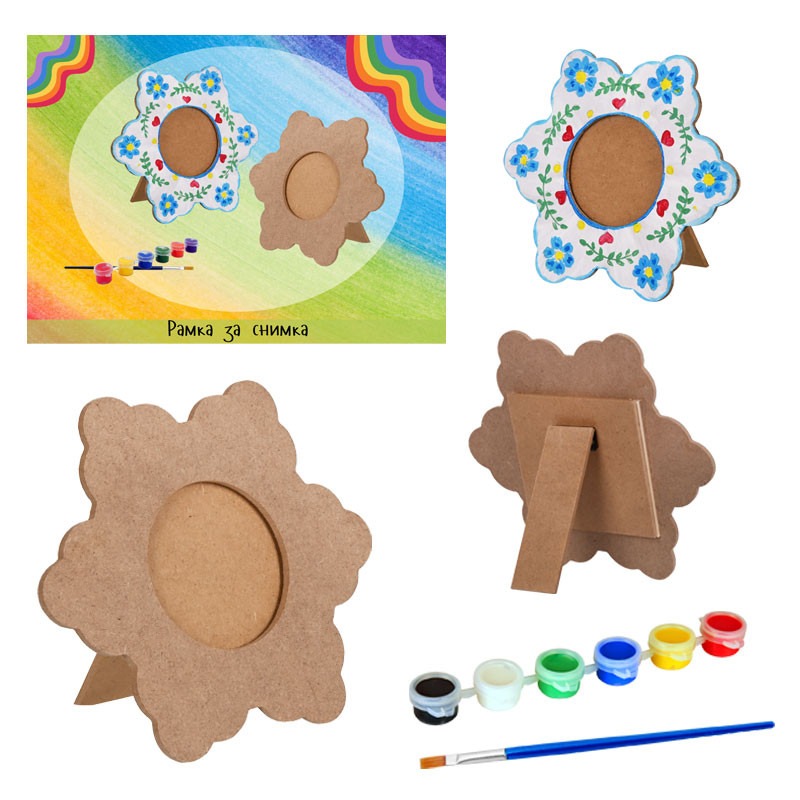 Комплект за творчество - Рамка за снимка Цвете