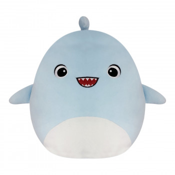 Плюшена възглавничка скуиши Акула, 36 см