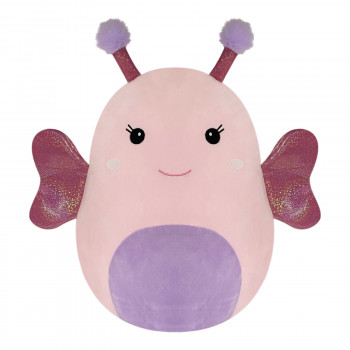 Плюшена възглавничка скуиши Пеперудка, 36 см