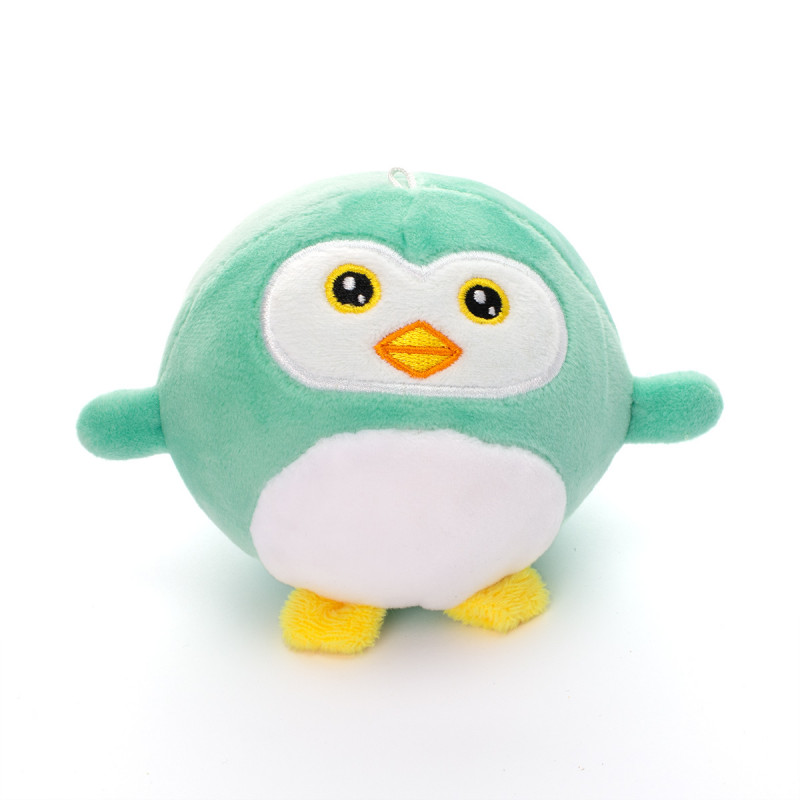 Бавнорастящо плюшено скуиши Пингвин, 10 см 