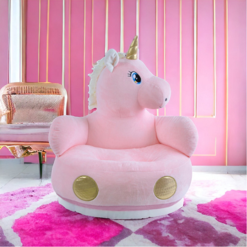 Детски фотьойл еднорог