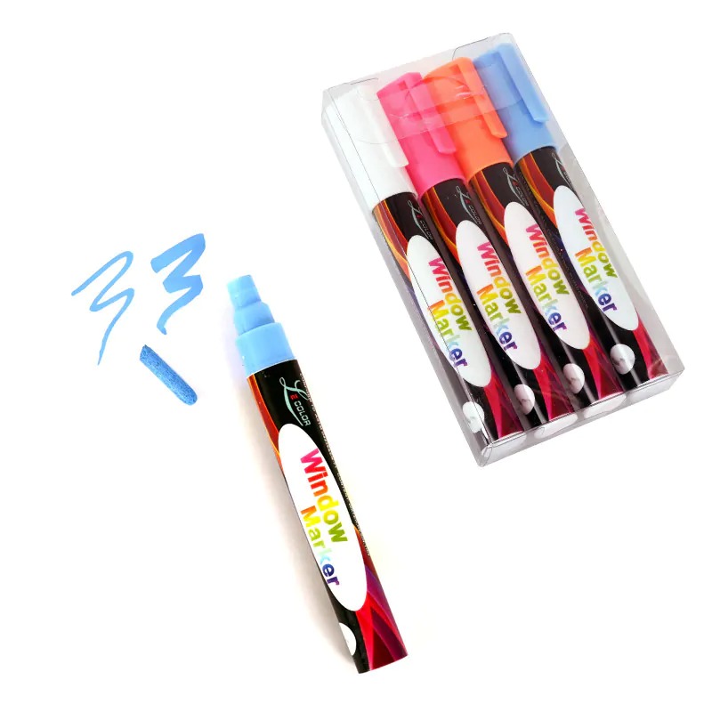 Mаркери за стъкло /4 броя/