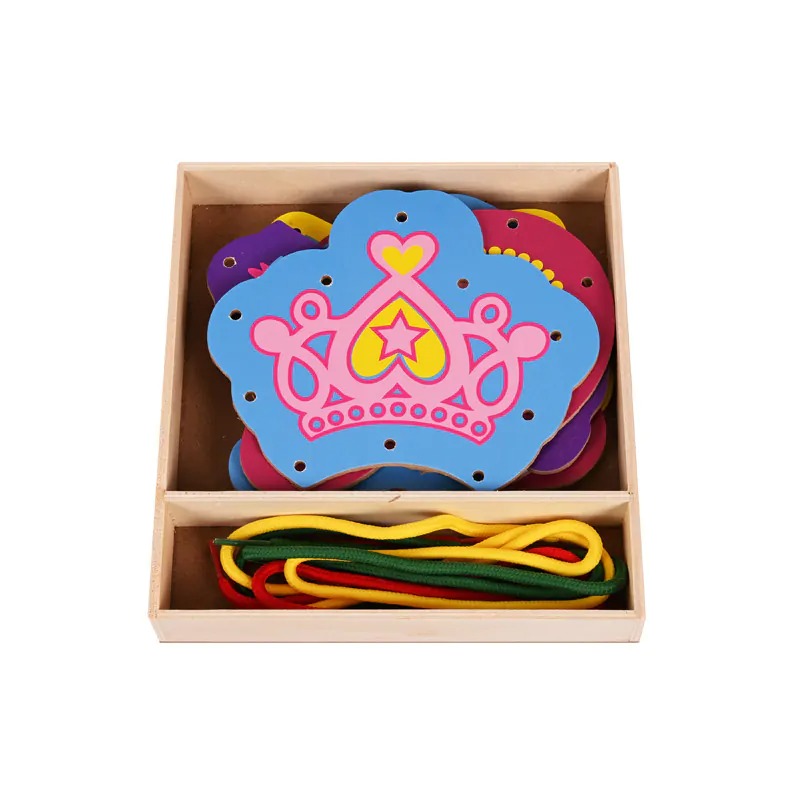 Образователна игра с връзки - Принцеса