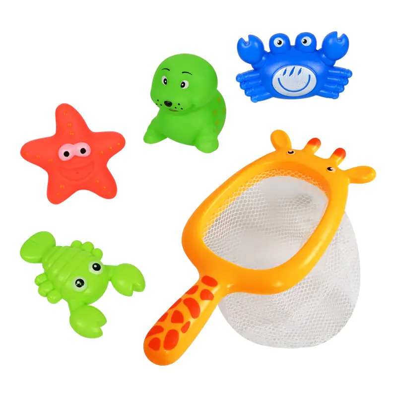 Комплект за баня - Жираф с морски животни