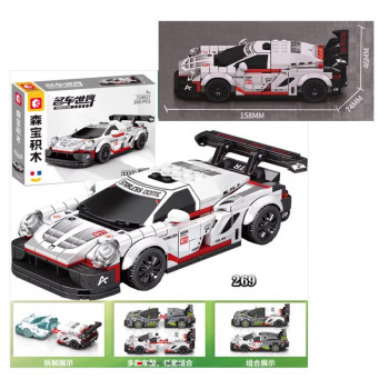 Конструктор - Спортна кола /269 елемента/