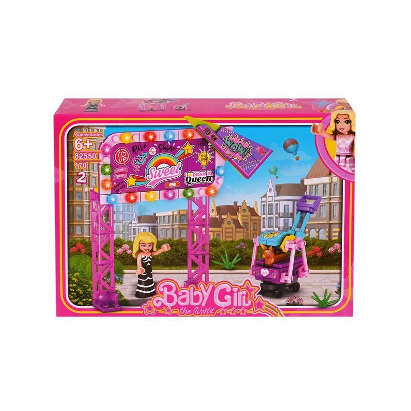 Конструктор - Baby Girl 170 елемента