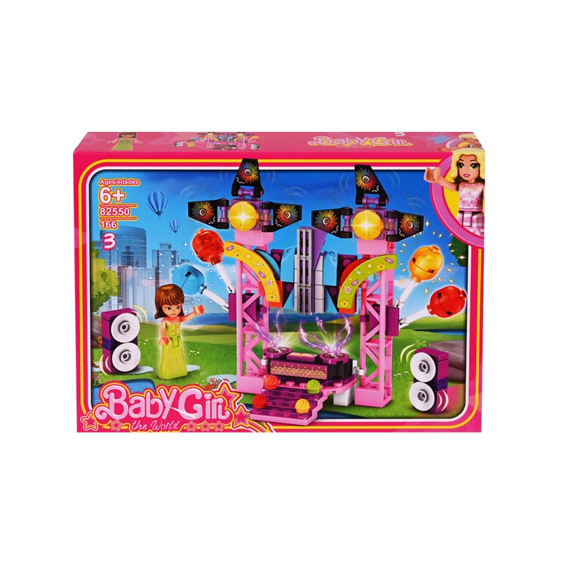 Конструктор - Baby Girl 166 елемента