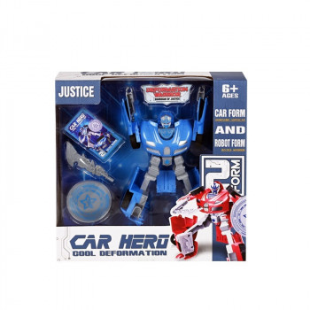 Трансформър Кола - Police в синьо