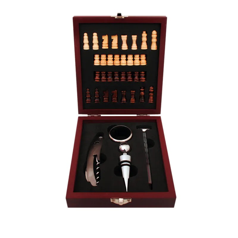 К-кт Шах с аксесоари за вино