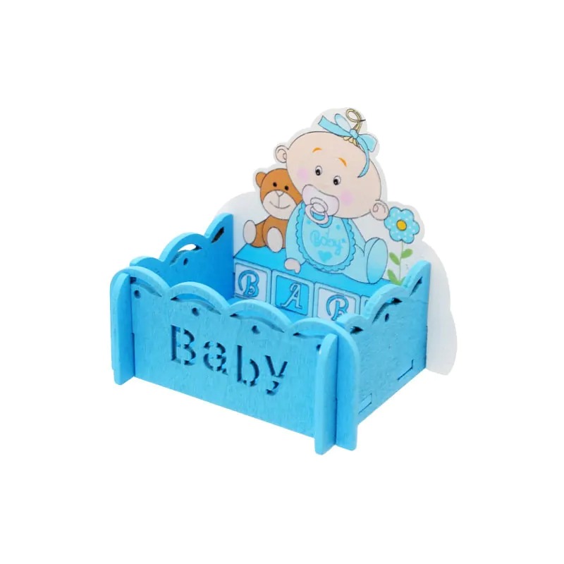 Бебешка кутийки за съхранение в синьо