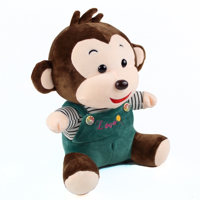 Плюшена маймунка Симо, 22 см